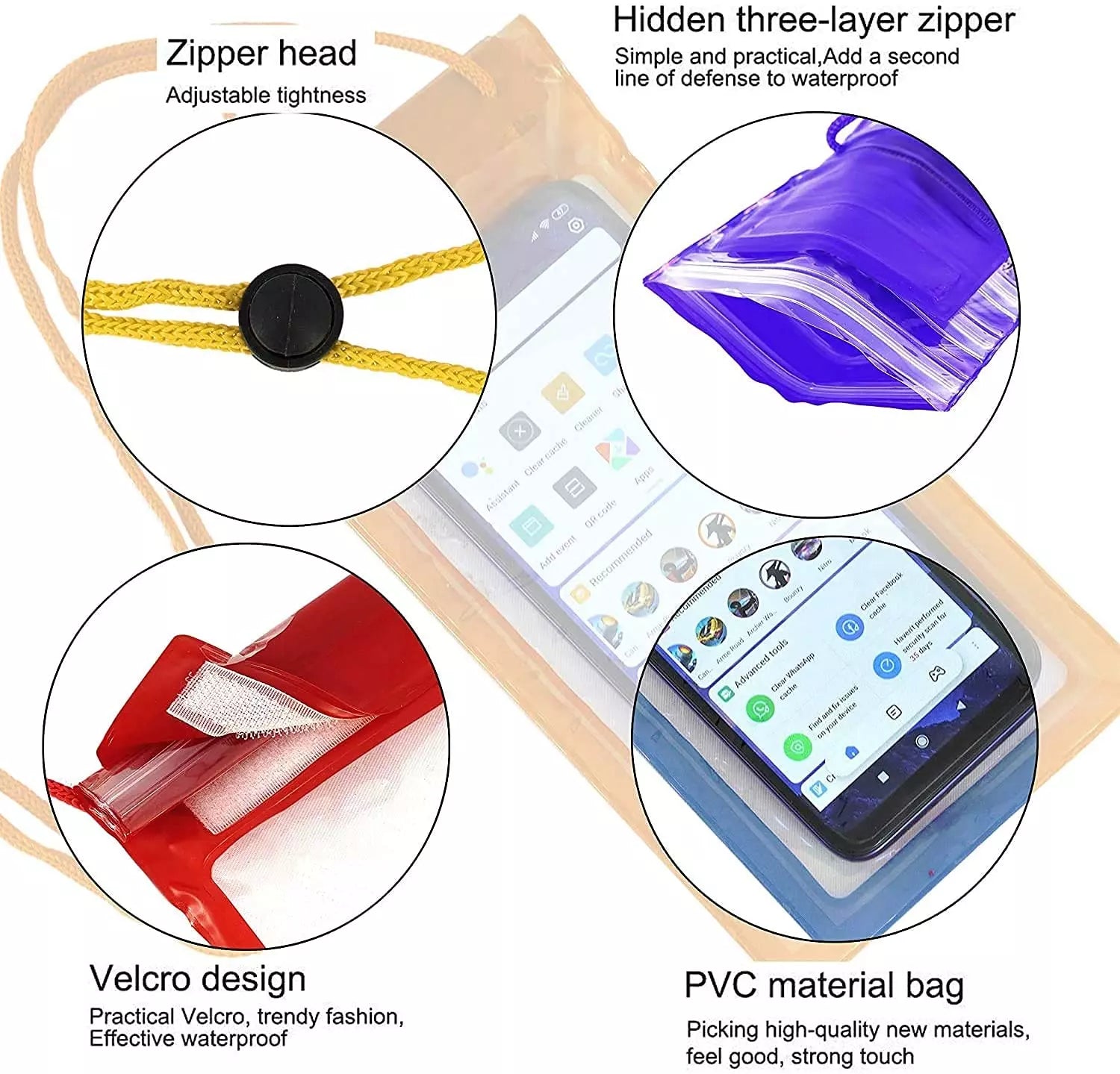IPX8 Waterproof Phone Pouch - Mobile Accessories
