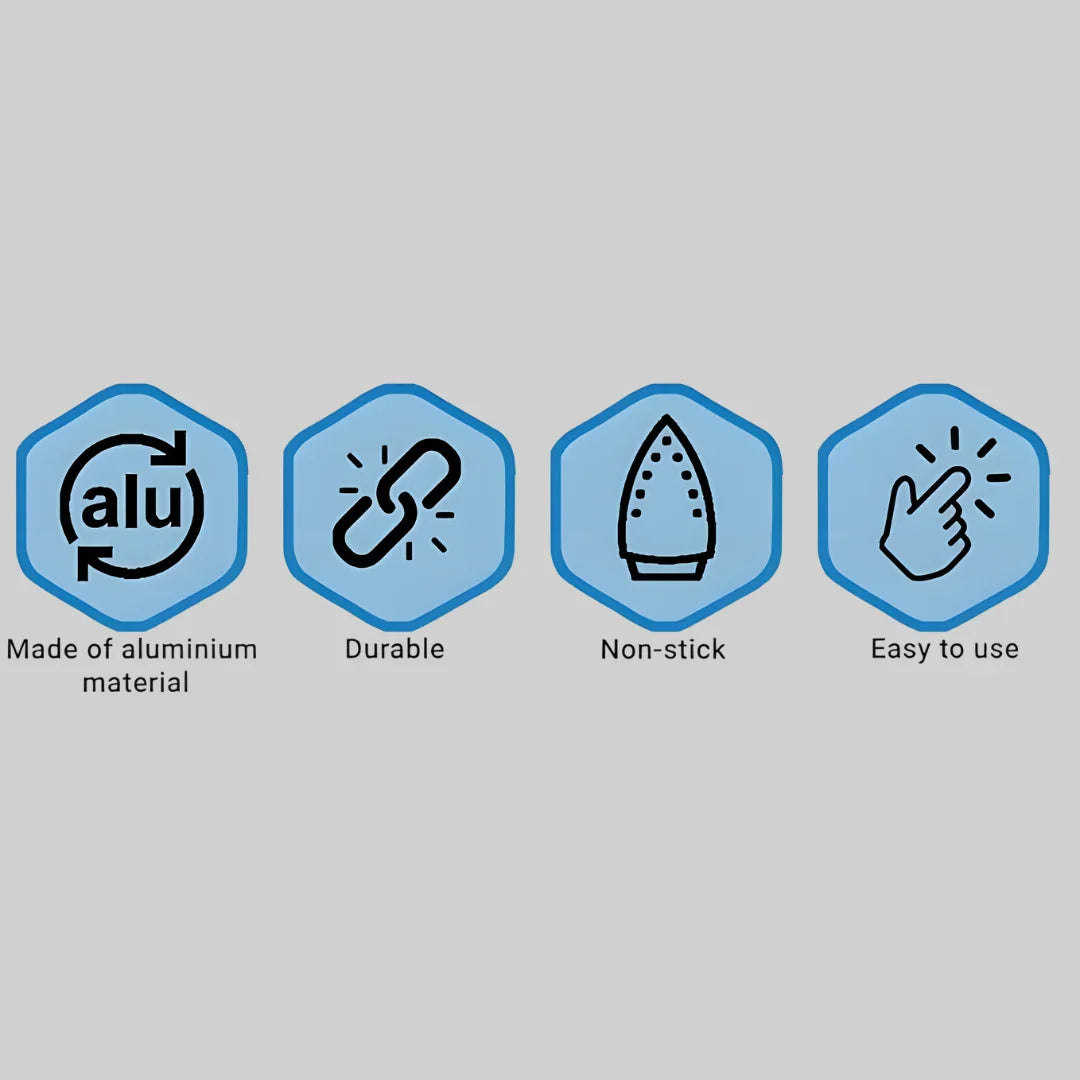 Iron Teflon Shoe Textile