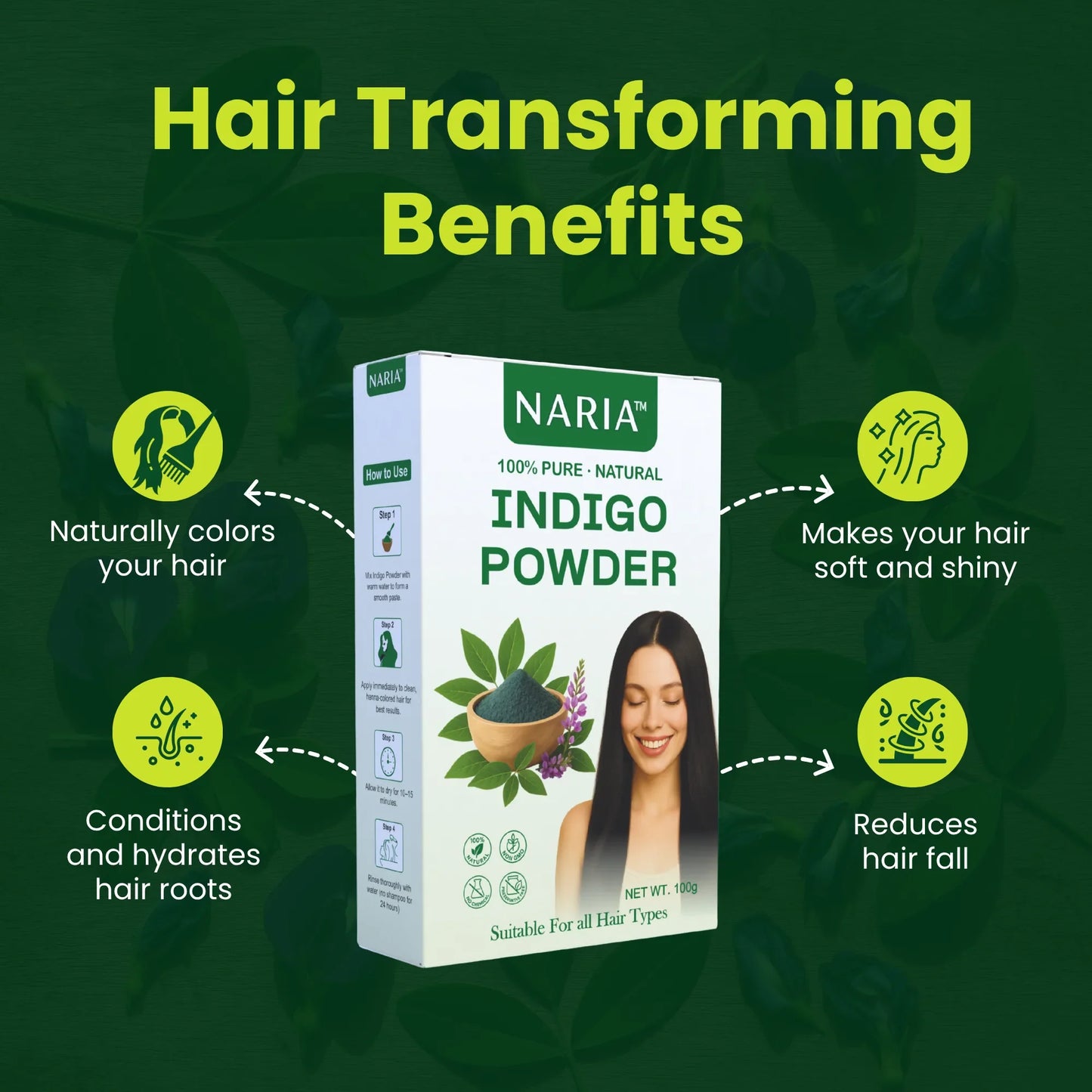 Naria Indigo Powder