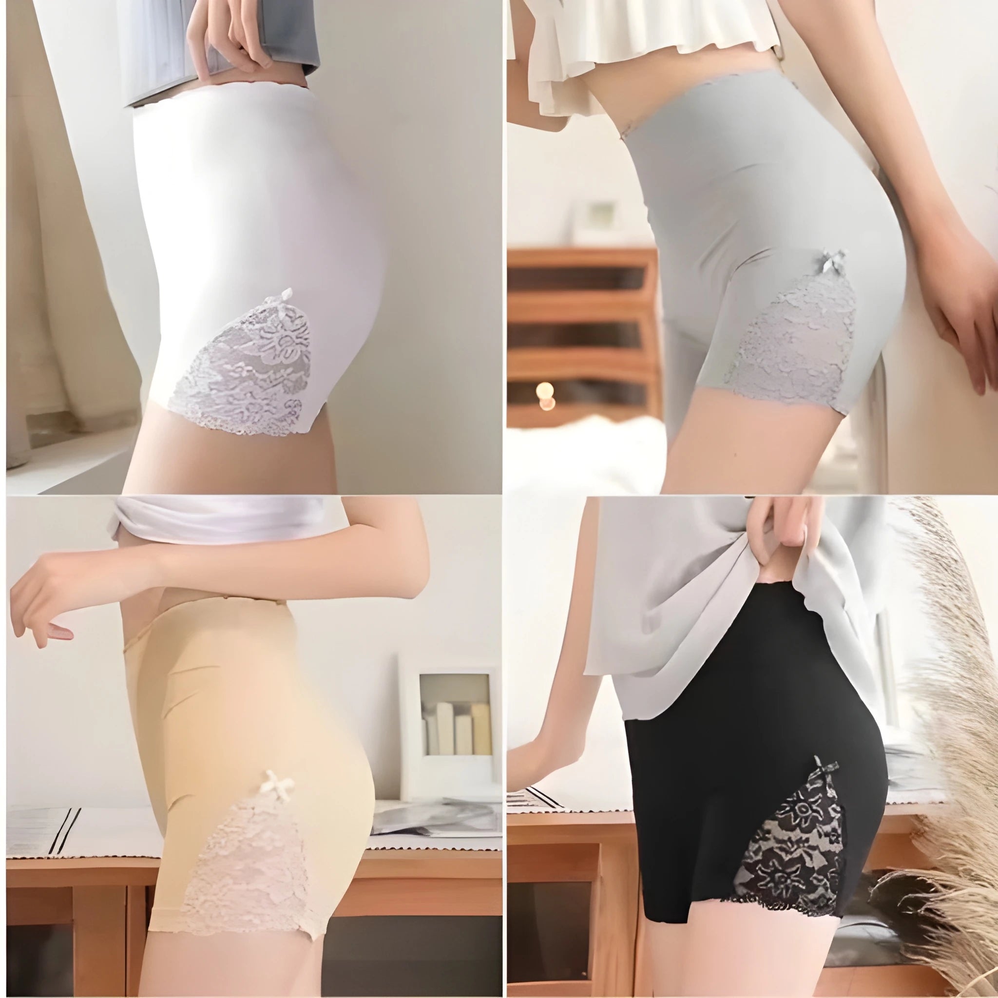 Seamless Lace Panties – Breezy Comfort