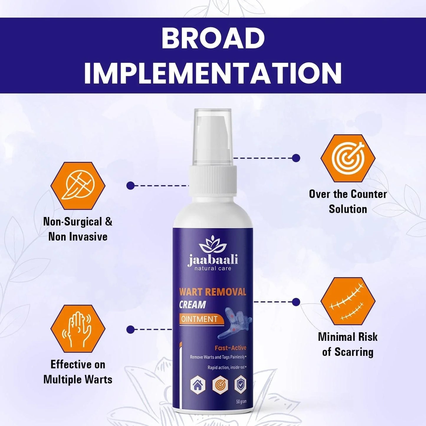 Jaabaali Natural Skin Cream – 100g