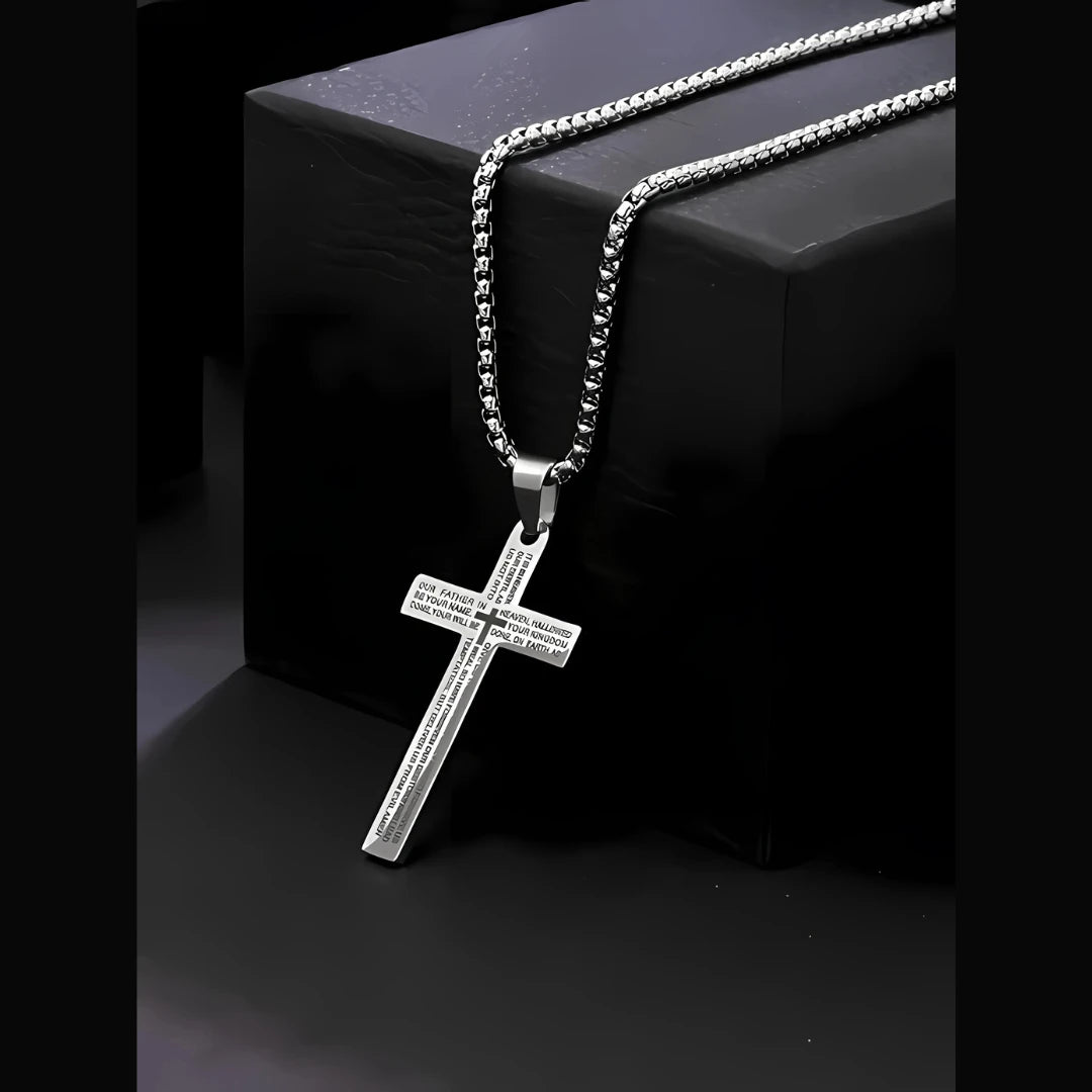 Men's Cross Pendant With Chain