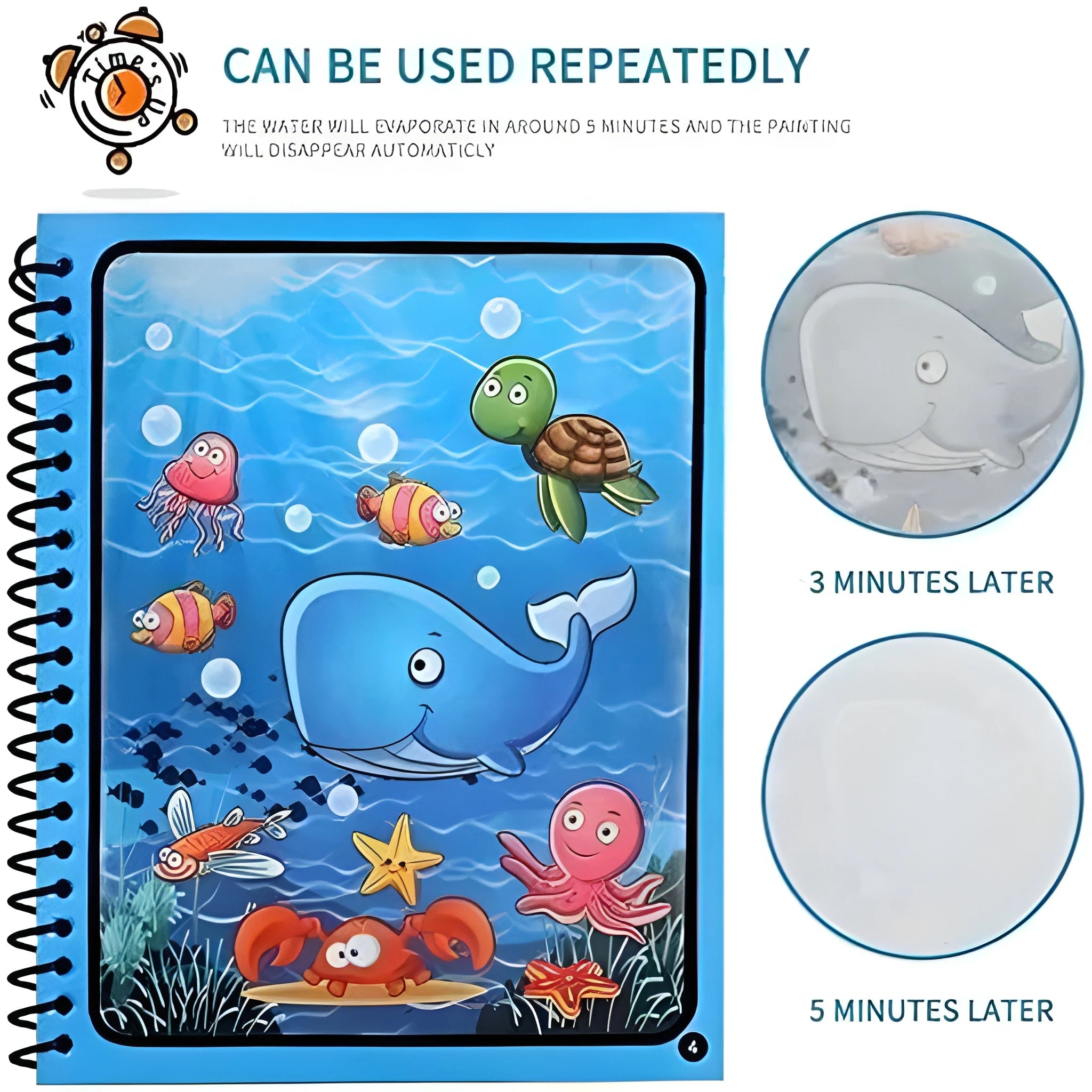 Reusable Magic Water Book