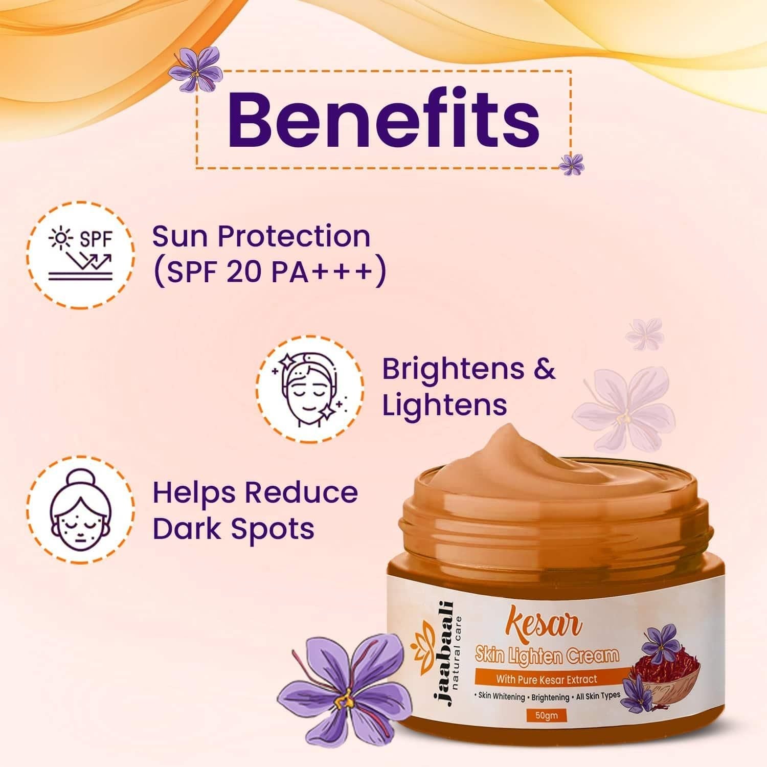 Kesar Skin Lighten Cream 50gm