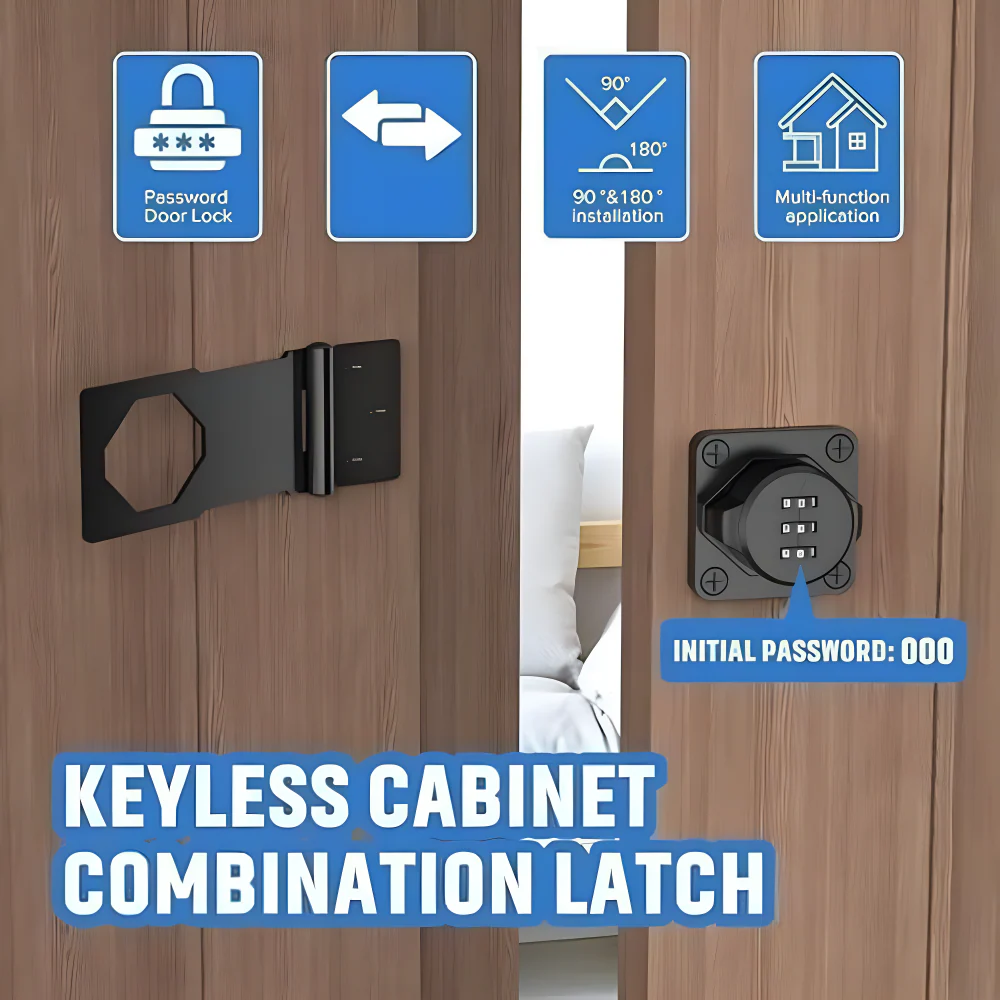 Keyless Cabinet Lock Hardware
