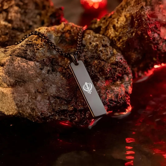 Khanda Mini Tag Chain Jewelry