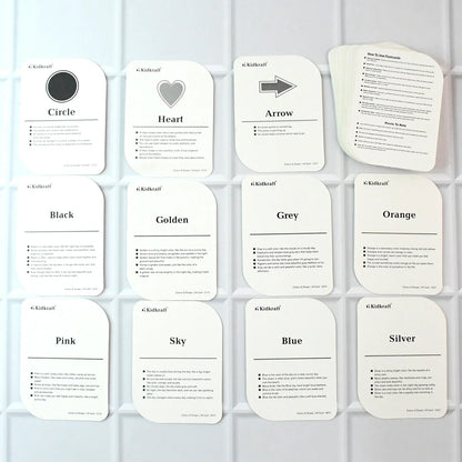 Best kidkraft color & shape flashcards - educational flash cards | 2025 | fast shipping
