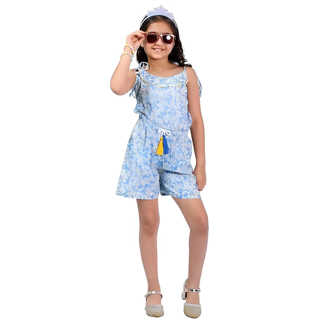 Kids Printed Jumpsuit