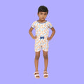 Kids Printed Jumpsuit