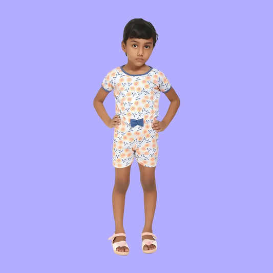Kids Printed Jumpsuit