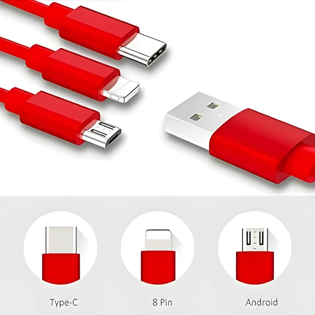King Shine Multi Retractable Fast Charger