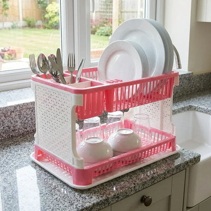 Best kitchen organizer rack with drain tray - strainers | 2026 | fast shipping