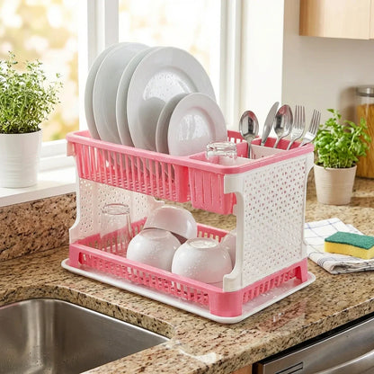 Best kitchen organizer rack with drain tray - strainers | 2026 | fast shipping