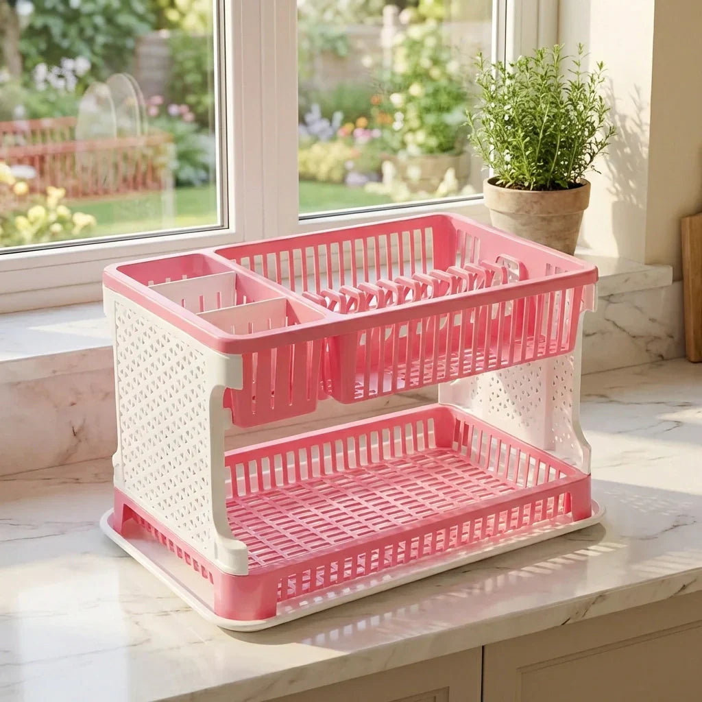Best kitchen organizer rack with drain tray - strainers | 2026 | fast shipping