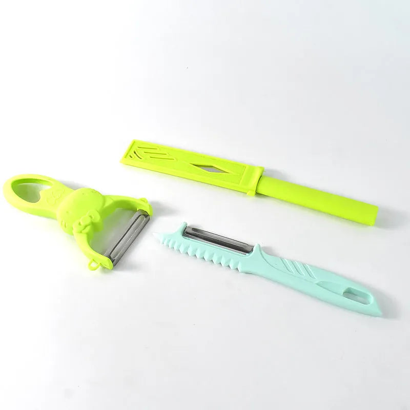 Kitchen Vegetable Peelers (3 Pc Set) - Home &