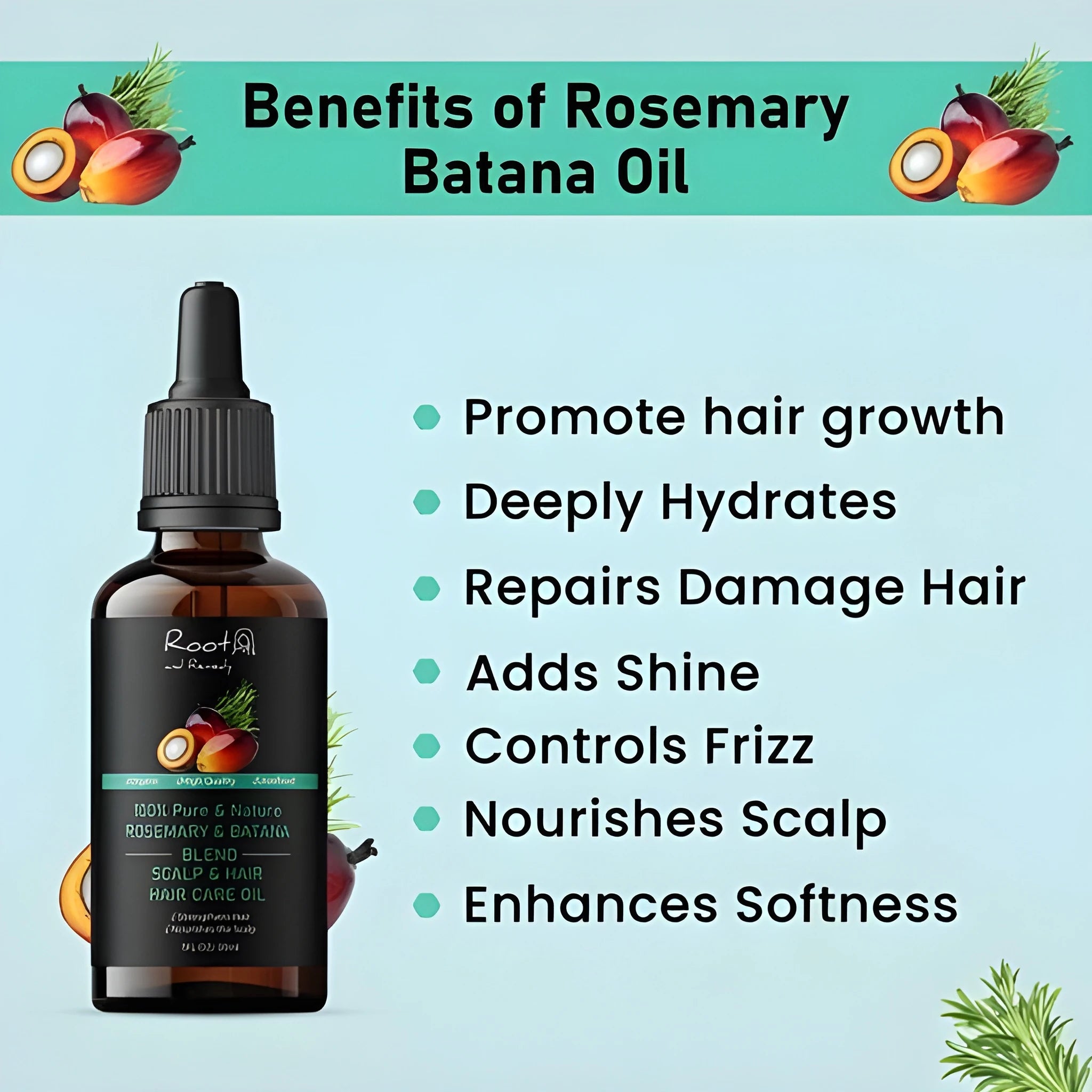 Batana Rosemary Hair Oil