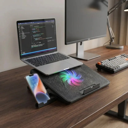 Best laptop cooling pad with led fans - computer risers & stands | 2026 | fast shipping