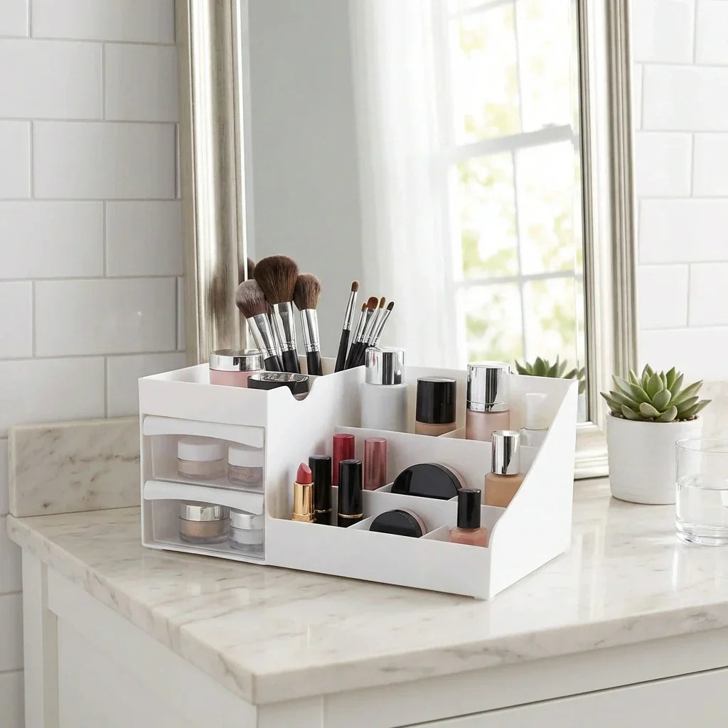 Best large cosmetic organizer box - household storage caddies | 2026 | fast shipping