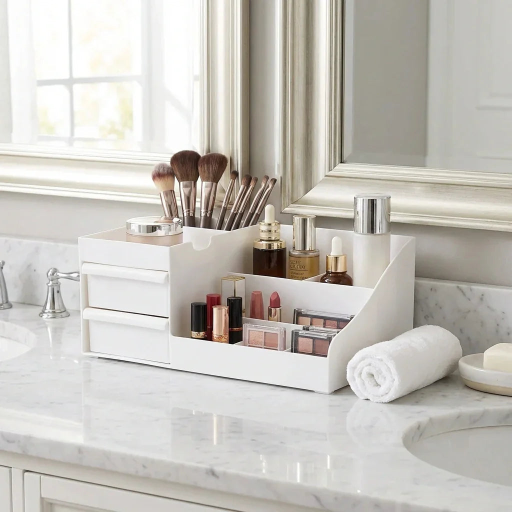 Best large cosmetic organizer box - household storage caddies | 2026 | fast shipping