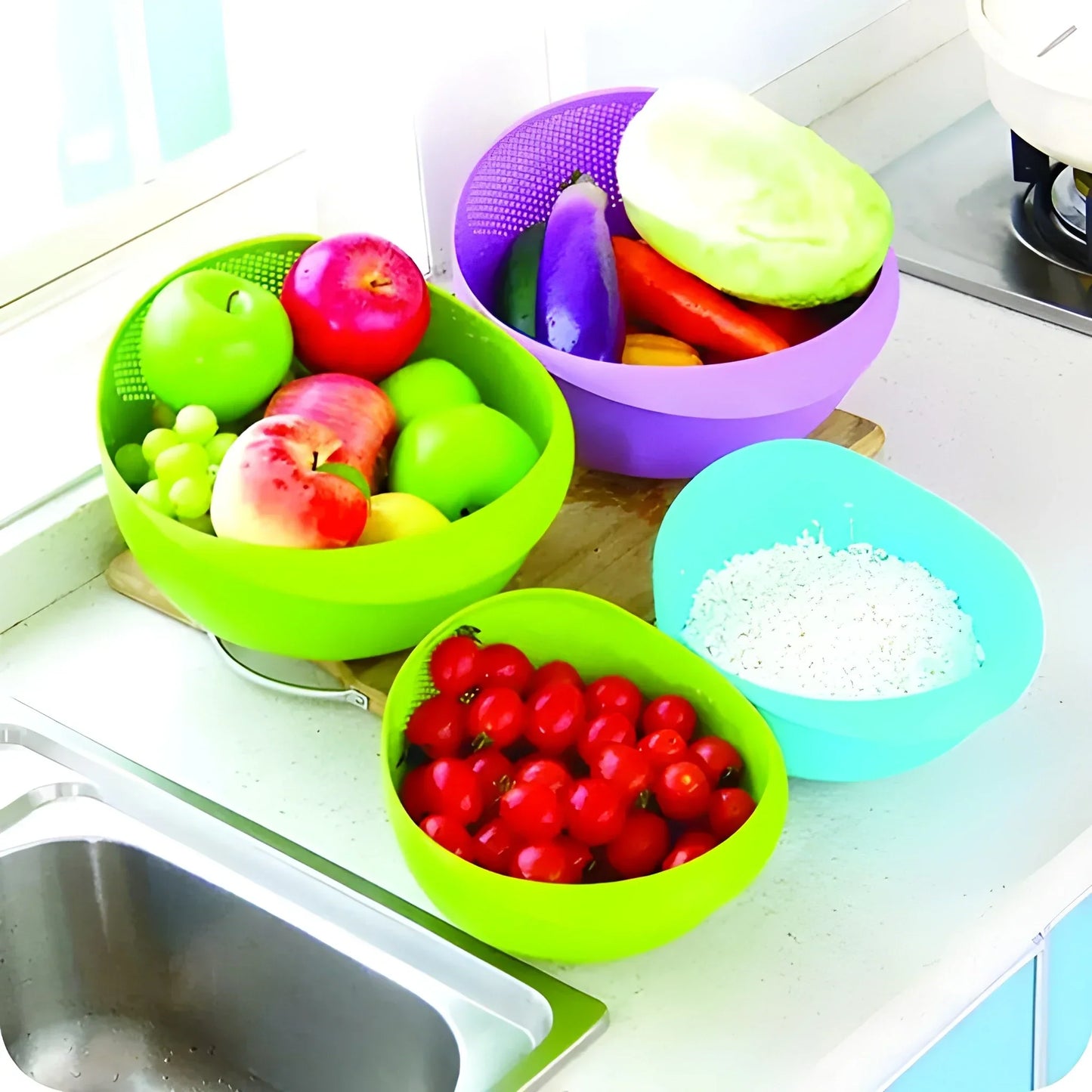 Best large rice strainer bowl - colanders | 2025 | fast shipping