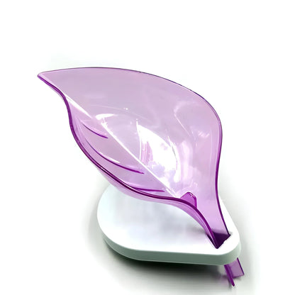 Leaf Self-Draining Soap Tray - Home & Kitchen