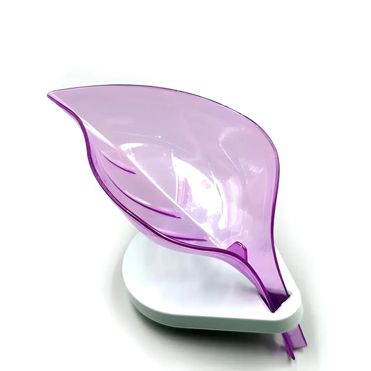 Leaf Self-Draining Soap Tray - Home & Kitchen