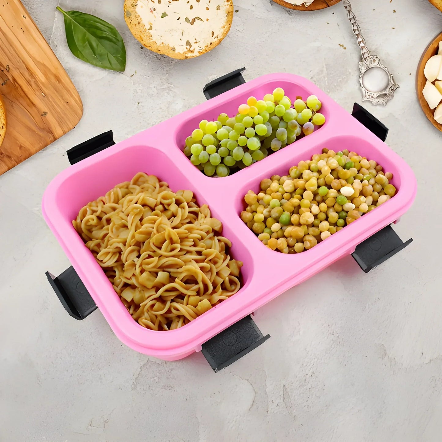 Best leak-proof 3-compartment lunch box - sets | 2025 | fast shipping