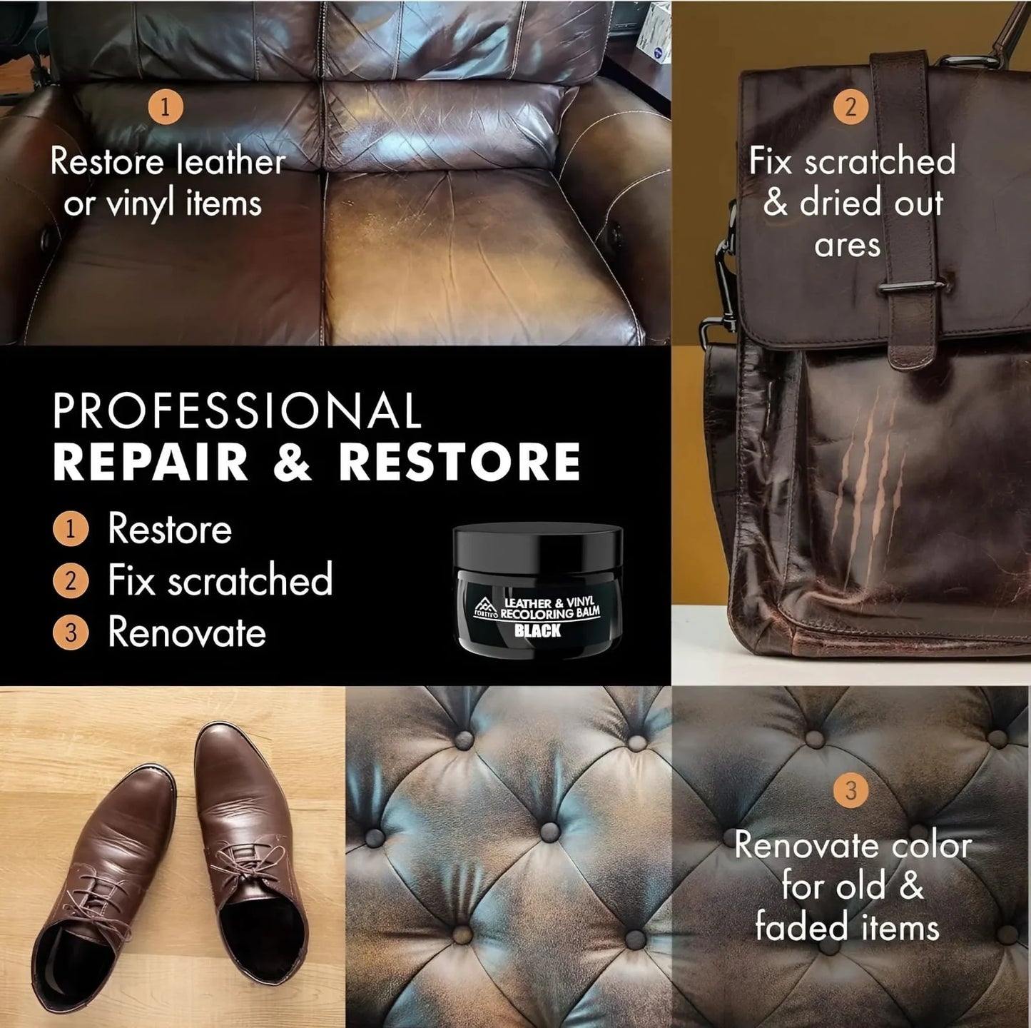 Leather Color Restore Balm