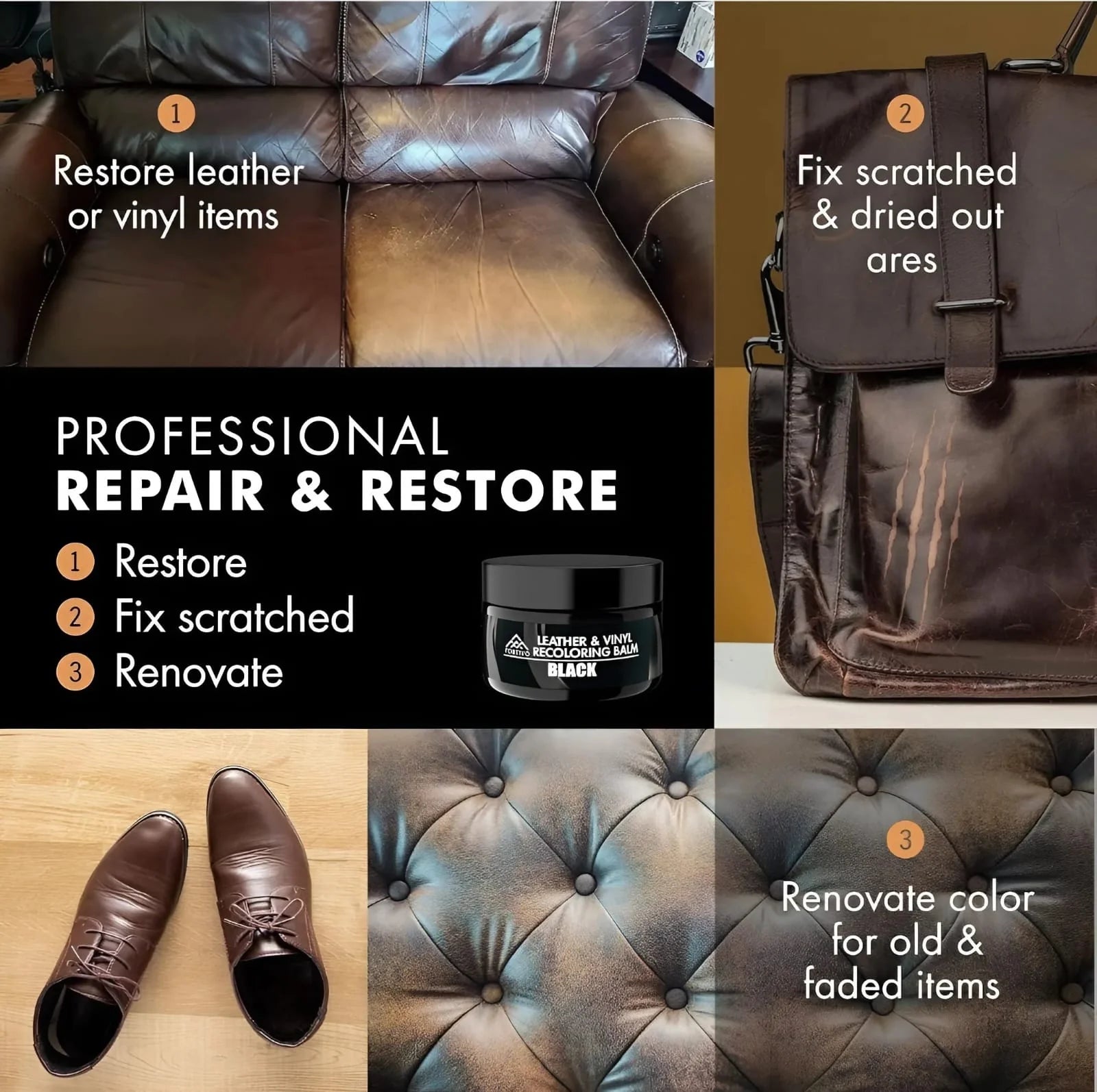 Leather Color Restore Balm