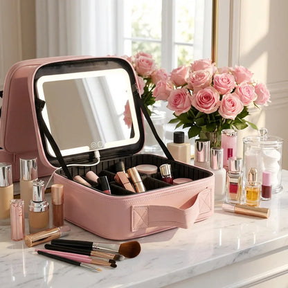 Best led makeup organizer with mirror - refillable palettes & cases | 2026 | fast shipping