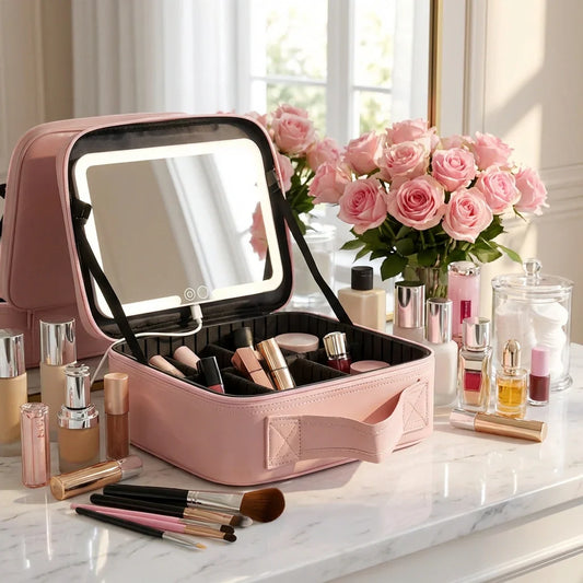 Best led makeup organizer with mirror - refillable palettes & cases | 2026 | fast shipping