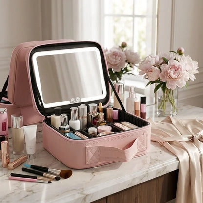 Best led makeup organizer with mirror - refillable palettes & cases | 2026 | fast shipping