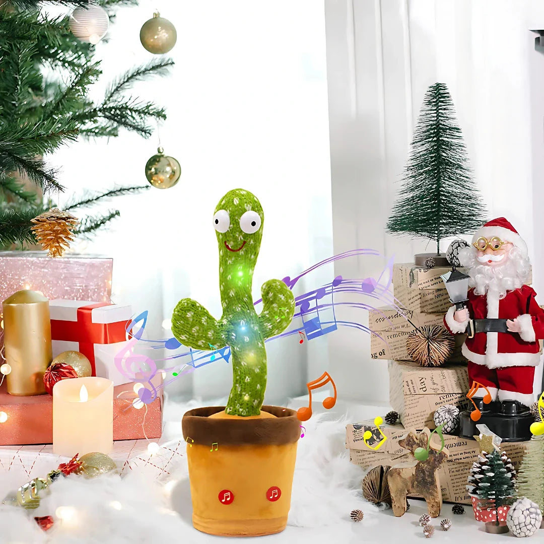 LED Musical Dancing & Mimicry Baby Cactus Toy