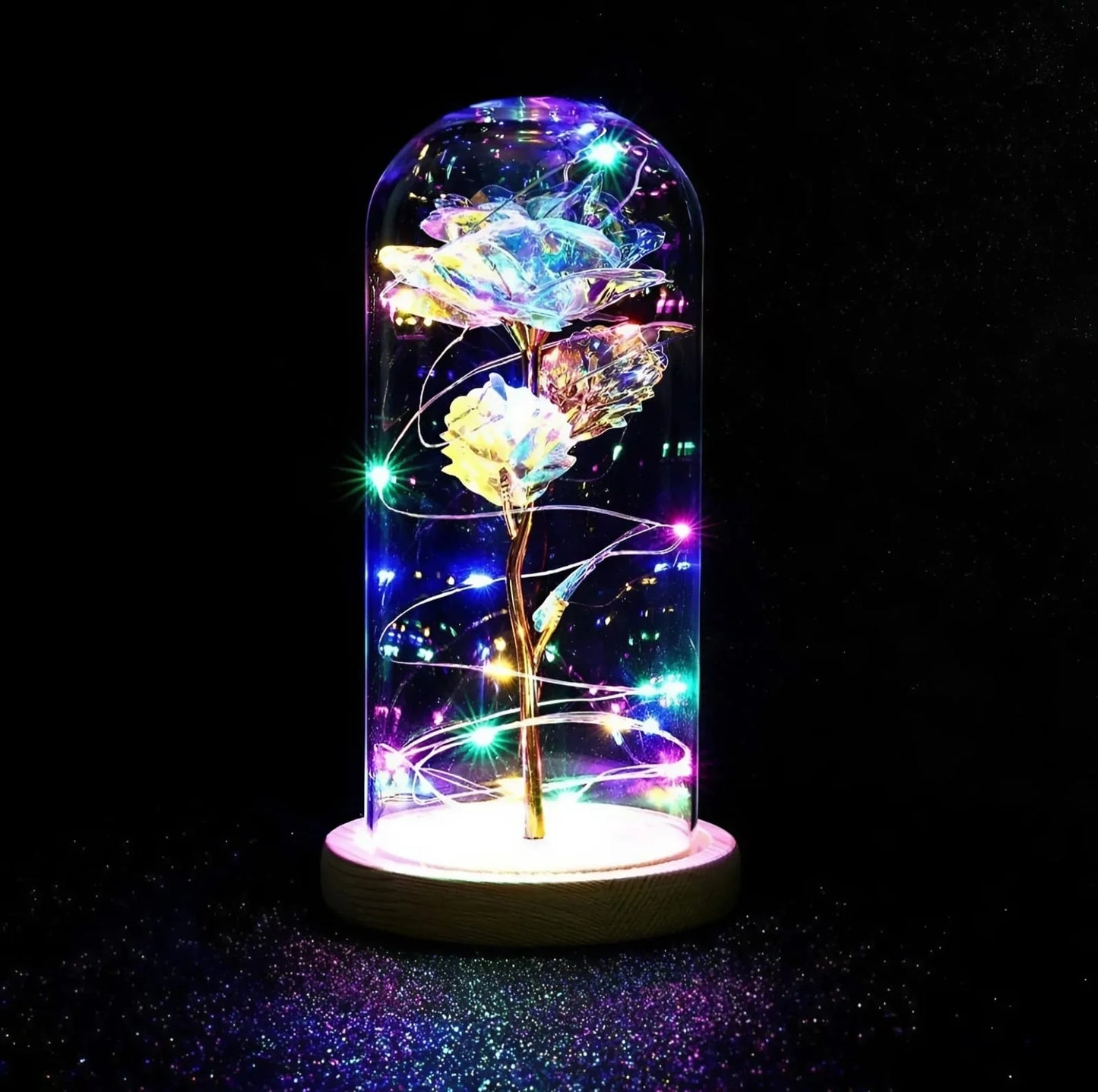 LED Rose Light Decor