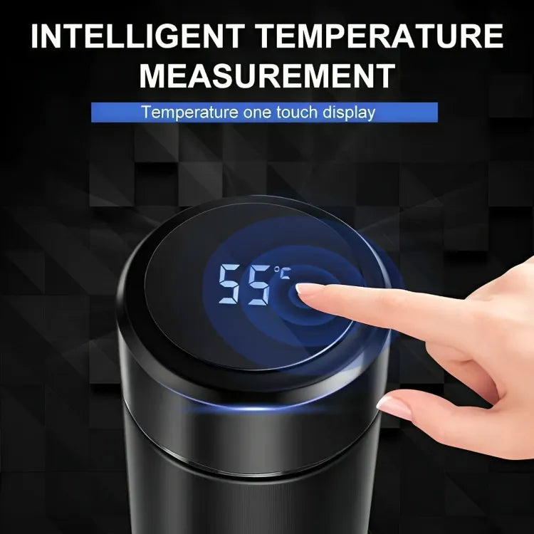 LED Temperature Display Flask