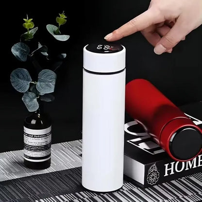 LED Temperature Display Flask