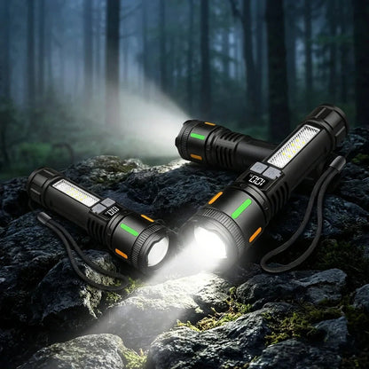 Rechargeable Led Torch Flashlight