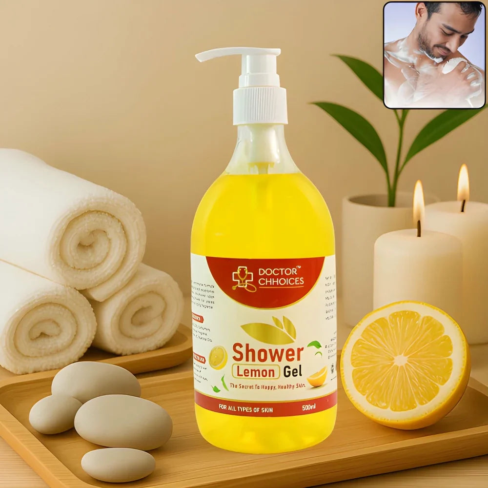 Lemon refreshing shower gel - factorybuy – MaxSmile