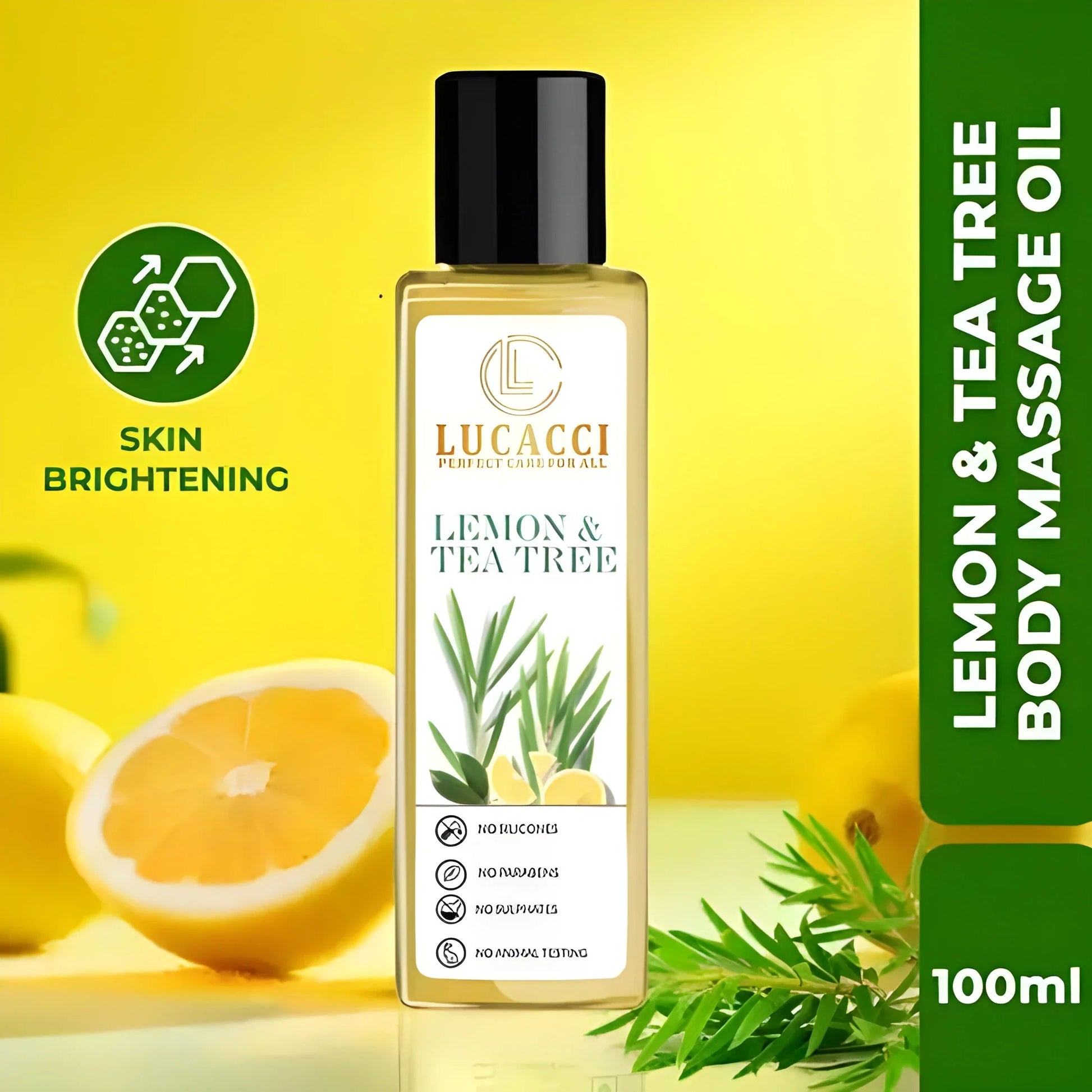 Lemon Tea Tree Massage Oil