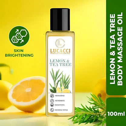 Lemon Tea Tree Massage Oil