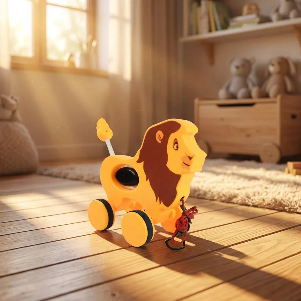 Best lion pull along toy - push & toys | 2026 | fast shipping
