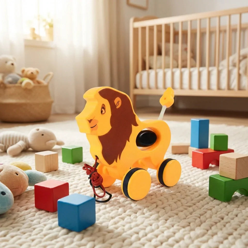 Best lion pull along toy - push & toys | 2026 | fast shipping