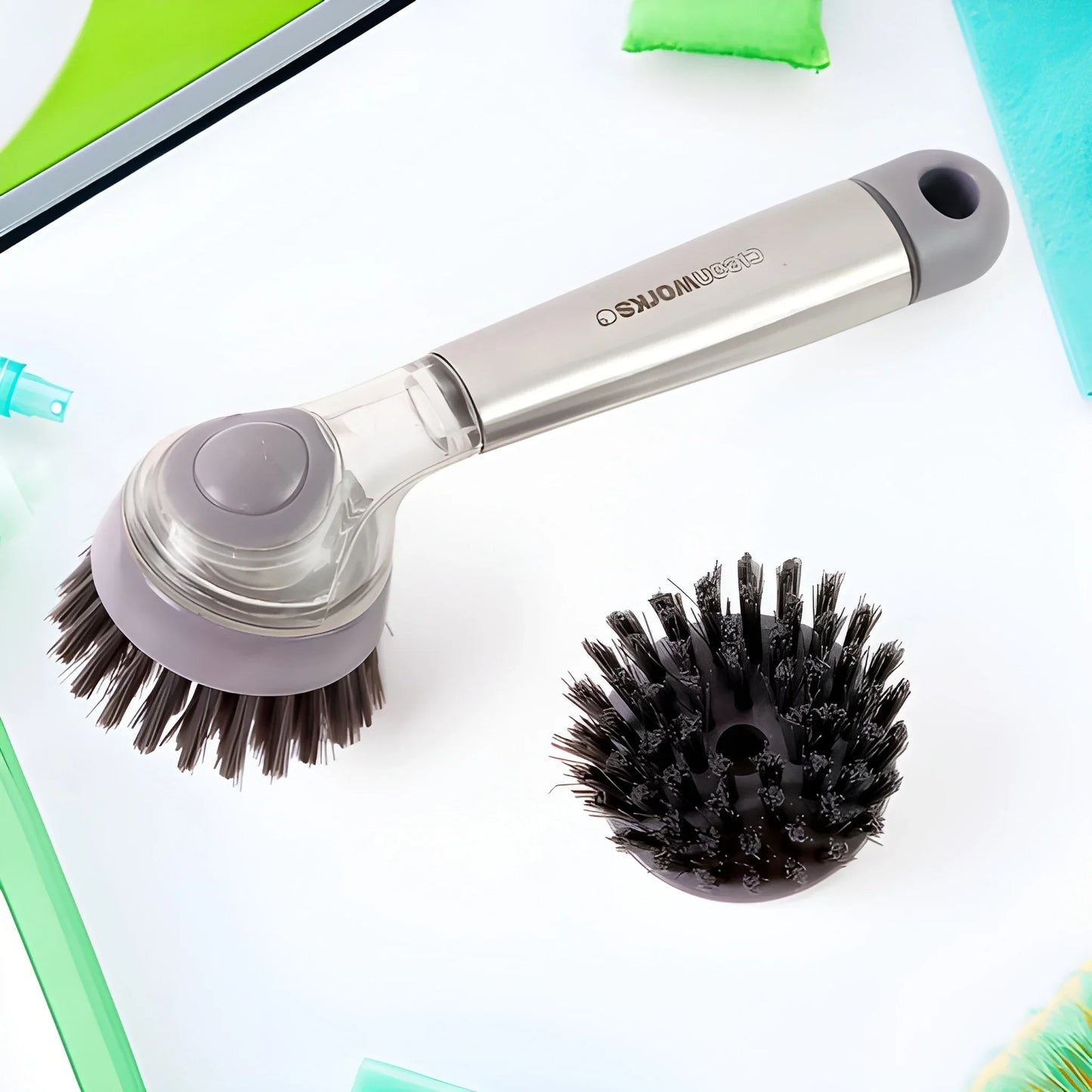 Best liquid dispenser scrub brush - 2025 | fast shipping