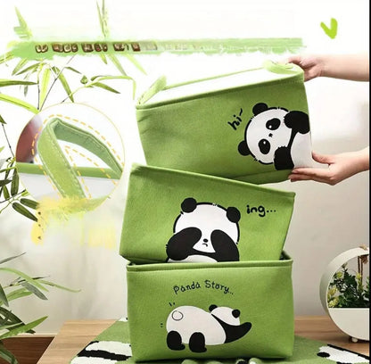 Little Panda Storage OrganizerStore Wardrobe Organizer For Clothes Home Improvement