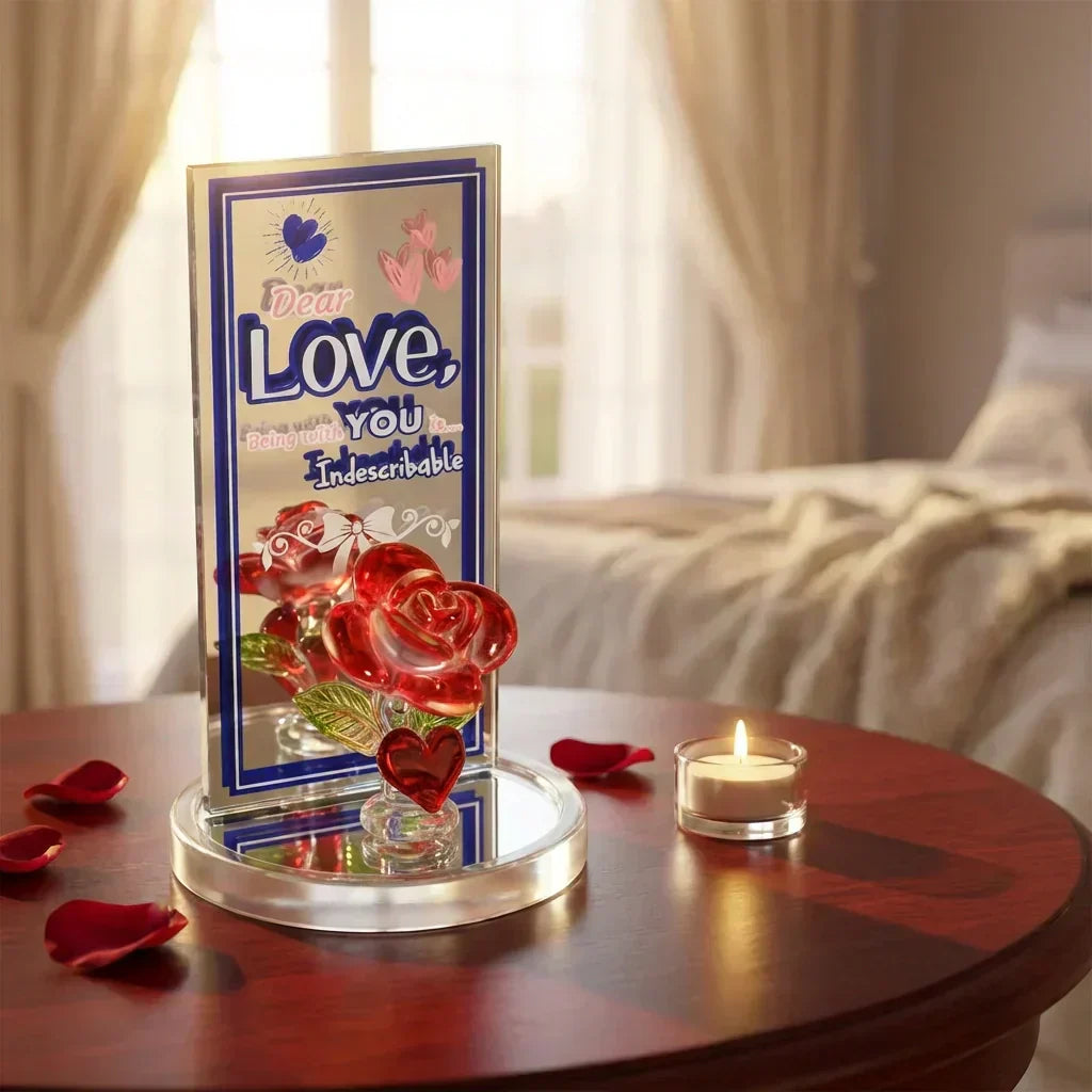 Best lovely rose showpiece - figurines | 2026 | fast shipping