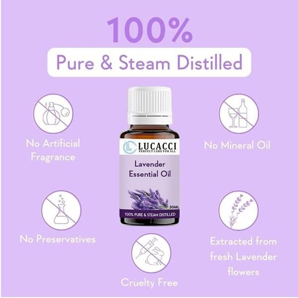 Lucacci Pure Lavender Essential Oil 30ml