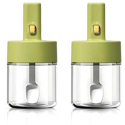 Luxury Glass Telescopic Seasoning Tank