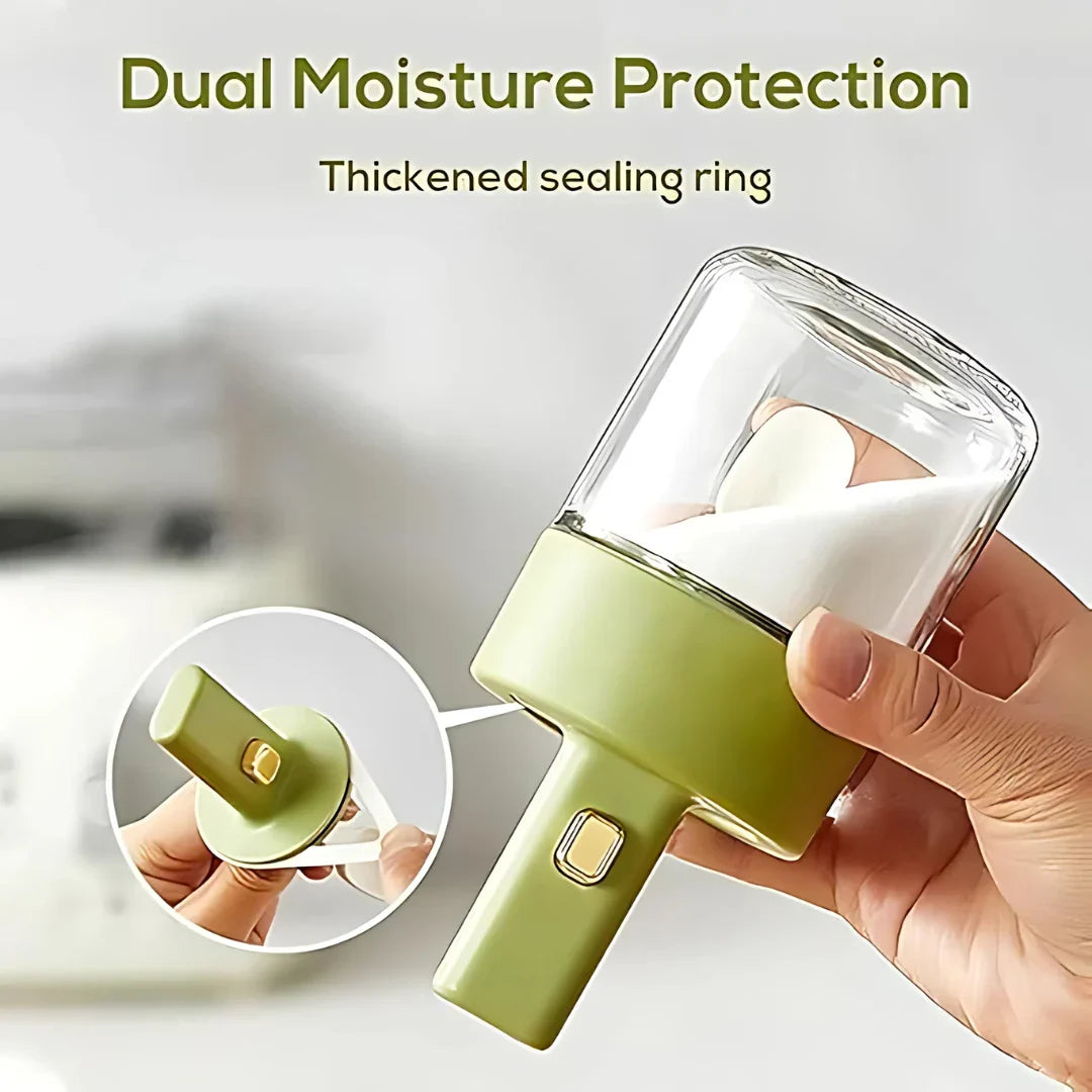 Luxury Glass Telescopic Seasoning Tank