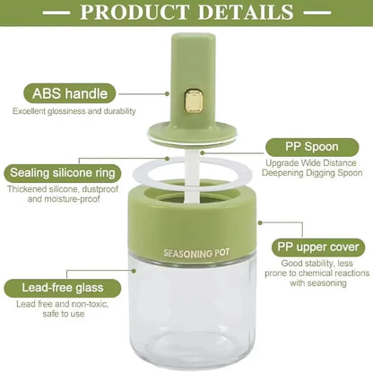 Luxury Glass Telescopic Seasoning Tank