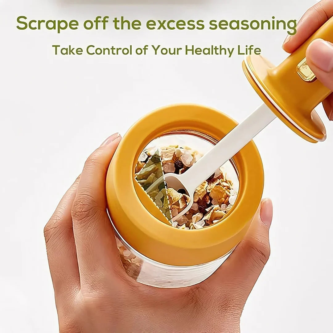 Luxury Glass Telescopic Seasoning Tank